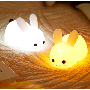 veilleuse douce en forme de lapin