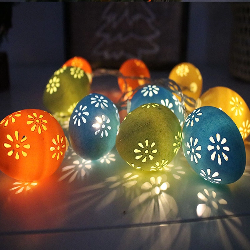Guirlande veilleuse lumineuse œufs colorés guirlande veilleuse lumineuse oeufs colores