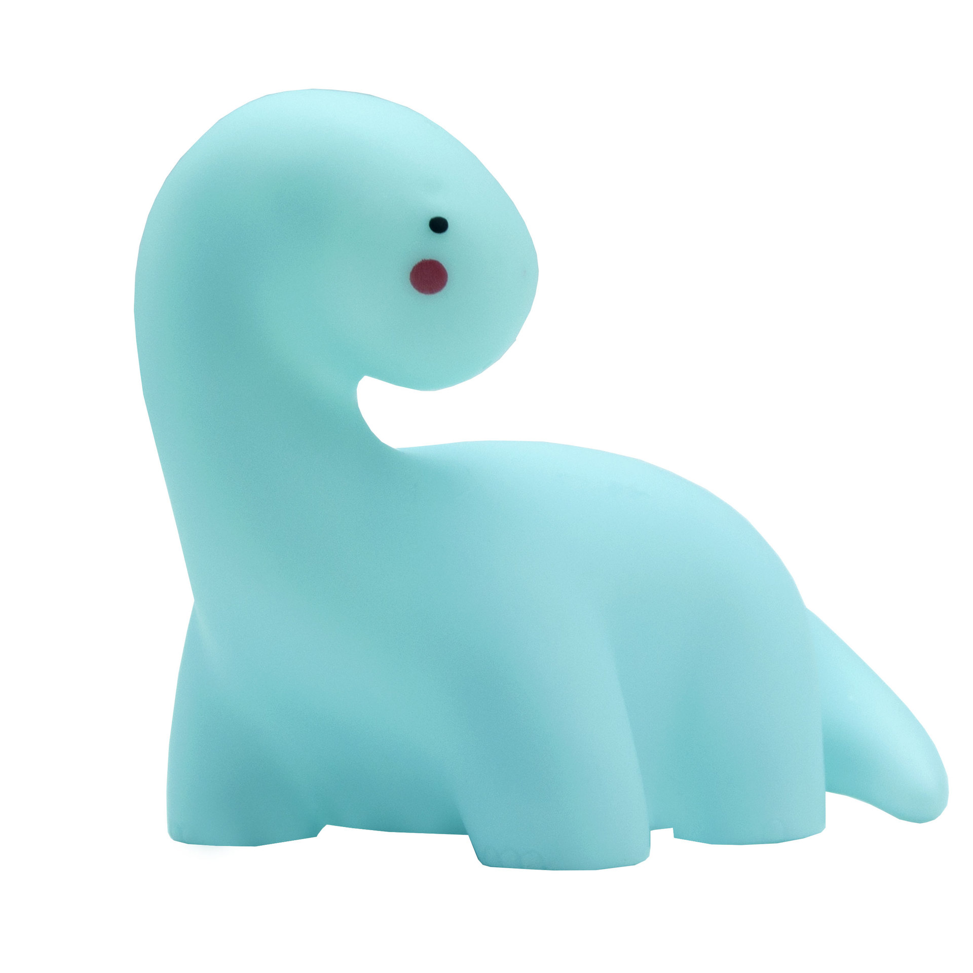 Panneau veilleuse fluo en forme de dinosaure. Bonne qualité, et à la mode de couleur bleu