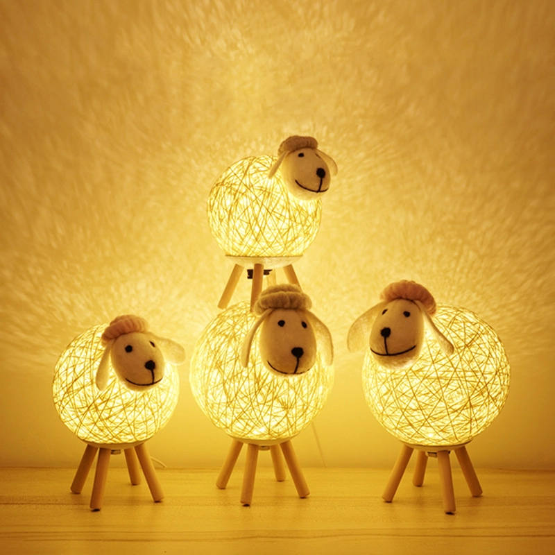 Lampe veilleuse en forme de mouton féerique. Bonne qualité et à la mode