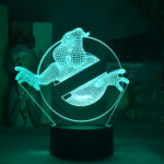 Veilleuse Ghostbusters 3D à LED. Bonne qualité et à la mode