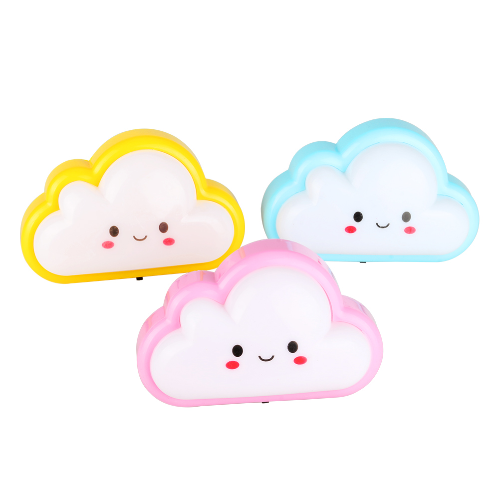 Veilleuse LED 3D en forme de nuage. Bonne qualité et à la mode, avec trois couleurs différentes.