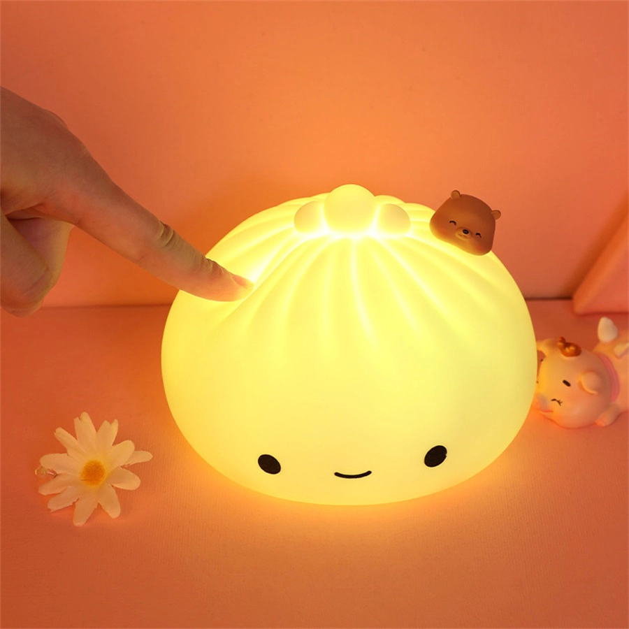 Veilleuse LED mignonne en forme d'œuf kawaï. Bonne qualité et à la mode