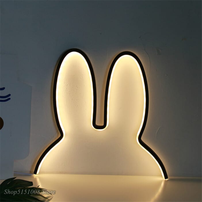Lampe LED oreilles de lapin lampe led oreilles de lapin