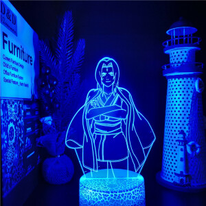 Lampe Veilleuse Naruto Tsunade. Bonne qualité et à la mode sur une table dans une maison
