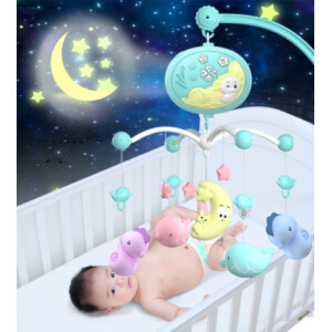 Veilleuse mobile pour bébé. Bonne qualité et à la mode dans une chambre d'enfant.