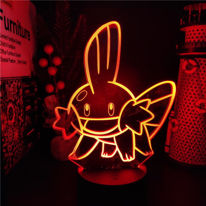 Veilleuse Pokemon Gobou. Bonne qualité et à la mode