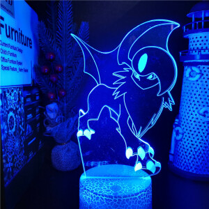 Veilleuse Pokemon Mega Absol; Bonne qualité et à la mode dans une maison