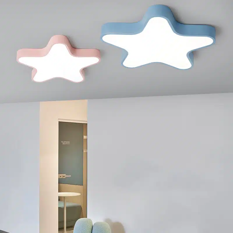 Veilleuse LED plafonnier design étoile