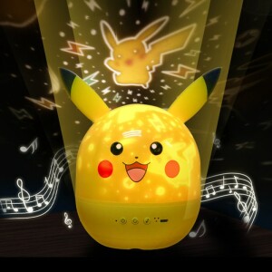 Veilleuse musicale à projection Pokémon ciel étoilé Pikachu
