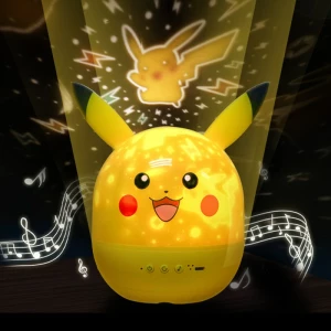 Veilleuse musicale à projection Pokémon ciel étoilé Pikachu