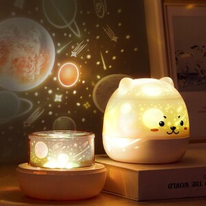 Veilleuse en forme de chat.